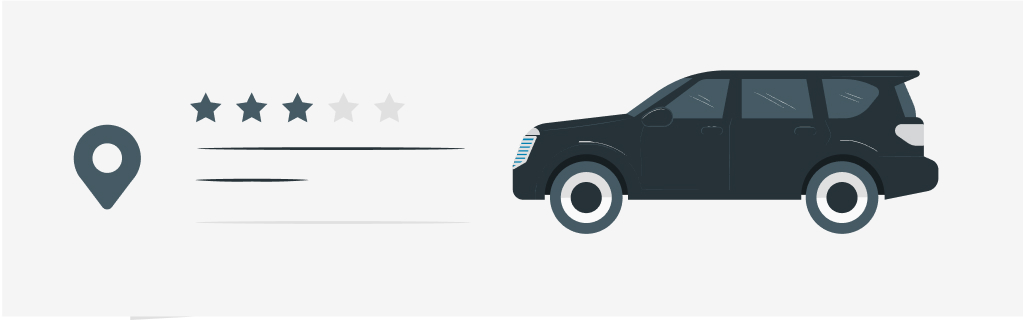 Large Car Illustration